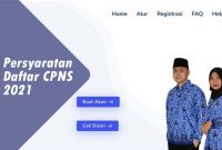 Persyaratan Daftar CPNS 2021