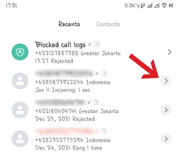 blokir nomor di hp xiaomi