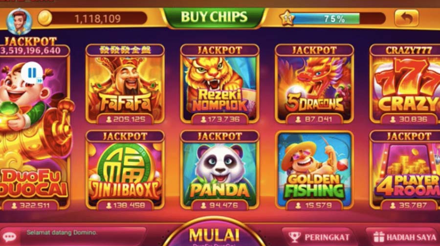 TopBos Domino Higgs RP Top Up Bonus