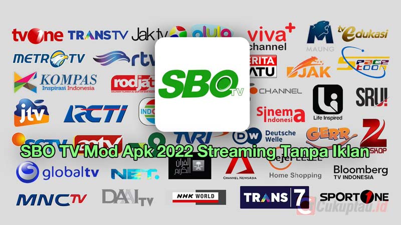 SBO TV Mod Apk 2022 Streaming Tanpa Iklan