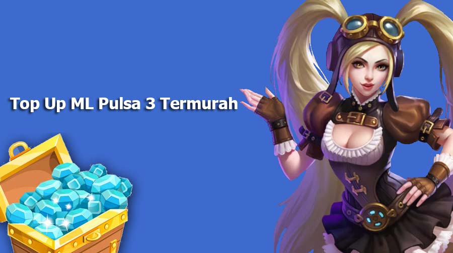 Top Up ML Pulsa 3 Termurah