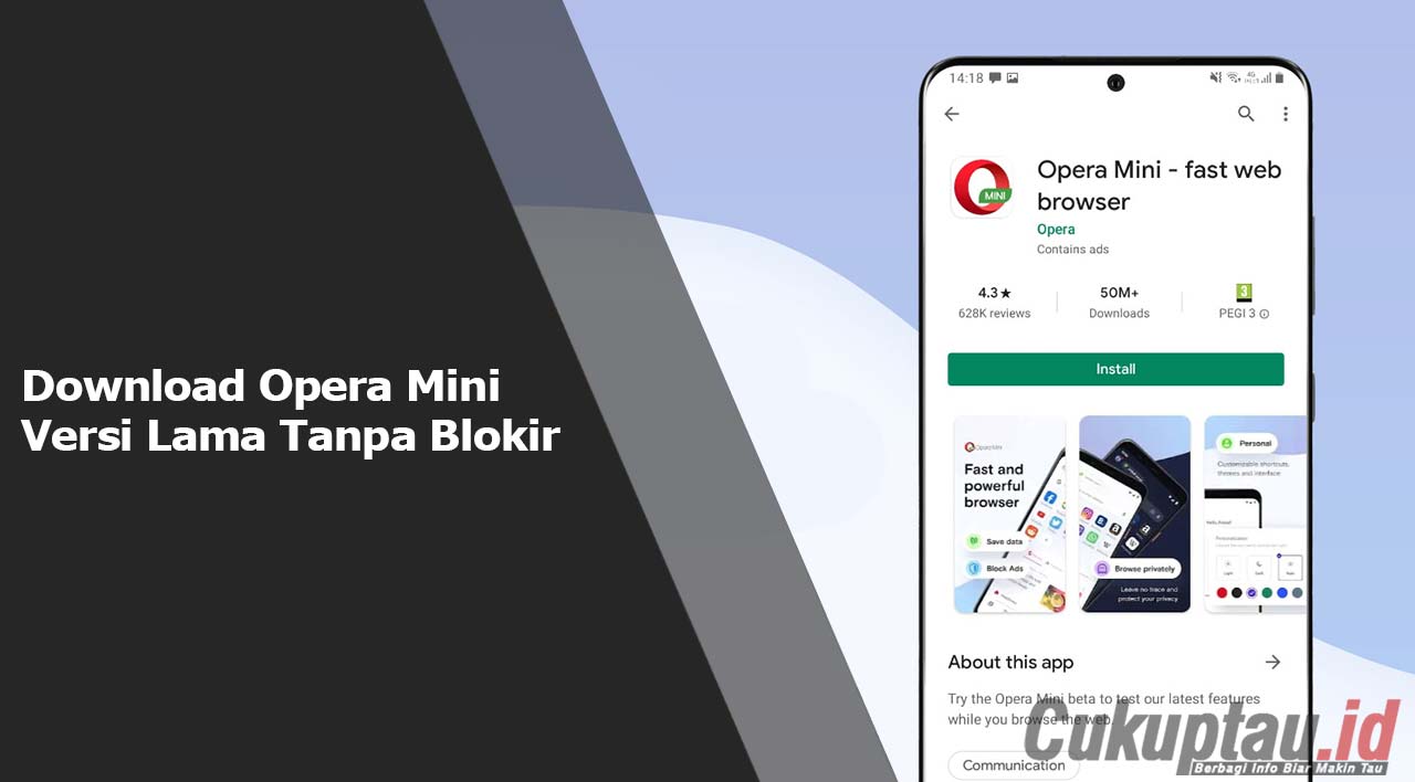 Download Opera Mini 4.2 Versi Lama Anti Blokir
