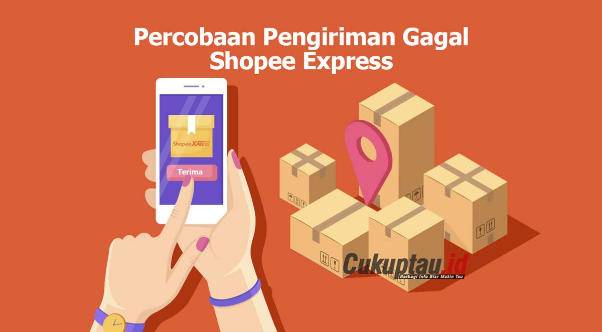 Percobaan Pengiriman Gagal Shopee Express